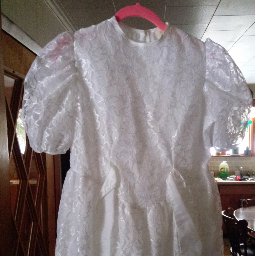 LITTLE PRINCESS FIRST COMMUNION DRESS